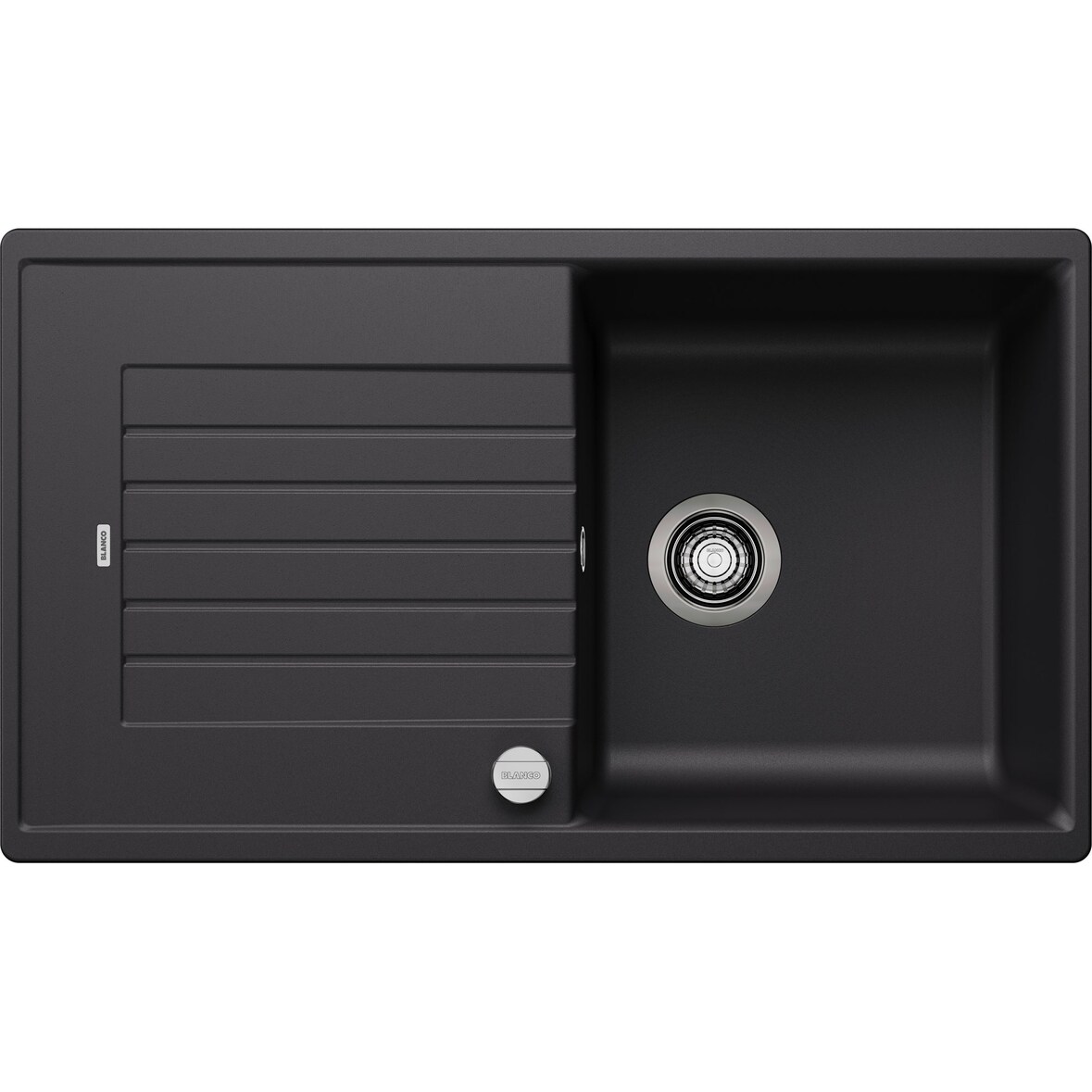 BLANCO ZIA 5 S Spüle, Becken 526015 schwarz, Einbau von oben, ab 50 cm