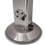 thumbnail of ACTIVA Edelstahl Holzkohle Säulengrill "Bavaria" mit 40 cm großen verchromten, verstellbaren Grillrost und Lüftungsregler in der Säule