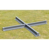 thumbnail of Sombrilla Meran Pro, sombrilla de hostelería con cenefa Ø 5m poliéster/aluminio 28kg ~ burdeos sin soporte