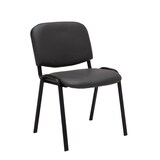 thumbnail of 12er Set Besucherstuhl Ken Kunstleder grau