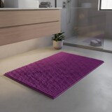 thumbnail of WellHome - Tappeto da bagno in microfibra 40x60 cm colore Viola - Oruga