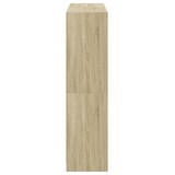 thumbnail of vidaXL Bücherschrank mit Türen Sonoma-Eiche 136x37x142cm Holzwerkstoff