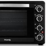 thumbnail of Forno elétrico de mesa H.Koenig FO45, forno de bancada, 45 L, iluminação interna e função convecção, temperatura até 230ºC