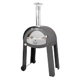 thumbnail of Professioneller Holzofen Backen 2 Pizzas INOX 430 Hohe Qualität 130Kg 400°C Bellanapoli