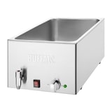 thumbnail of Buffalo Bain-Marie Mit Wasserhahn Ohne Behälter Gn 1 Zu 1