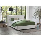 thumbnail of Dmora Letto matrimoniale Cloide, Letto contenitore con rivestimento in tessuto, 100% Made in Italy, con materasso Cm 160x200 incluso, Bianco