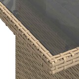 thumbnail of vidaXL Garten-Sofa-Set mit Kissen mit Speicher 9 pcs Beige und Creme