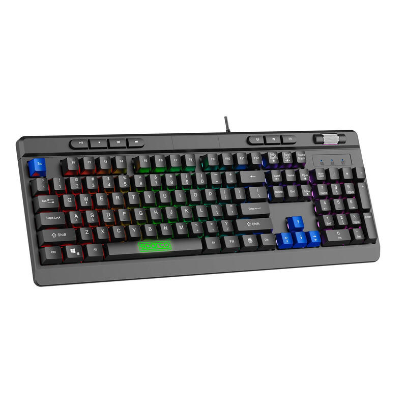 English Keyboard Sparco Spmemkeyboard Usb Qwerty Ee. U.S.A. Zwart