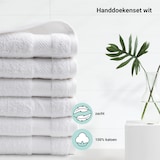 thumbnail of DoubleDry Handdoeken 6 st 50x100 cm - 100% katoen 500 g/m2 - wit