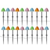 thumbnail of LED Lichterkette Mini Pilze 20 Gartenstecker 8 Funkt. Timer bunt L: 3,8m