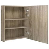 thumbnail of Helloshop26 - Badezimmerschrank mit LED-Spiegel 50 x 14 x 60 cm Eiche 02_0006590