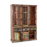 thumbnail of SIT Möbel Dressoir | 3 Deuren, 3 Laden | Oud hout gelakt | gekleurd | B 140 x D 40 x H 80 cm | 09103-98 | Serie RIVERBOAT