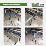 thumbnail of Sägebock 2.0 DELUXE 9-fach höhenverstellbar Klappbock aus Stahl Traglast 650 kg Arbeitsbock Werkbock