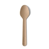 thumbnail of greenbox - Teelöffel aus Papier 11,5 cm, braun, 100 St.