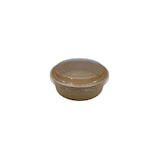 thumbnail of 200 Kraft Salatschalen Snackschalen 1000 ml Ø 180 x 45 mm braun + klarem Deckel