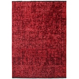 thumbnail of Carpetsale24 Baumwolle Teppich Rot 200x290 cm  Waschbar Vintage Kelim Kurzflor Rutschfest & Weich Einfarbig Meliert Für Wohnzimmer Schlafzimmer