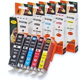 thumbnail of 5er Set D&C Tinte für Canon Pixma TS6350 Druckerpatronen kompatibel Canon Pixma TS 6350 Drucker