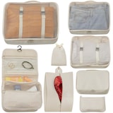 thumbnail of tectake Set di valigie da viaggio Madison, 13 pezzi, lucchetto TSA - Antracite