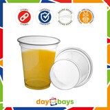 thumbnail of DayBays 1600 Stk. Smoothie Becher 300ml Ø95mm Shakebecher 0,3L transparent RPET