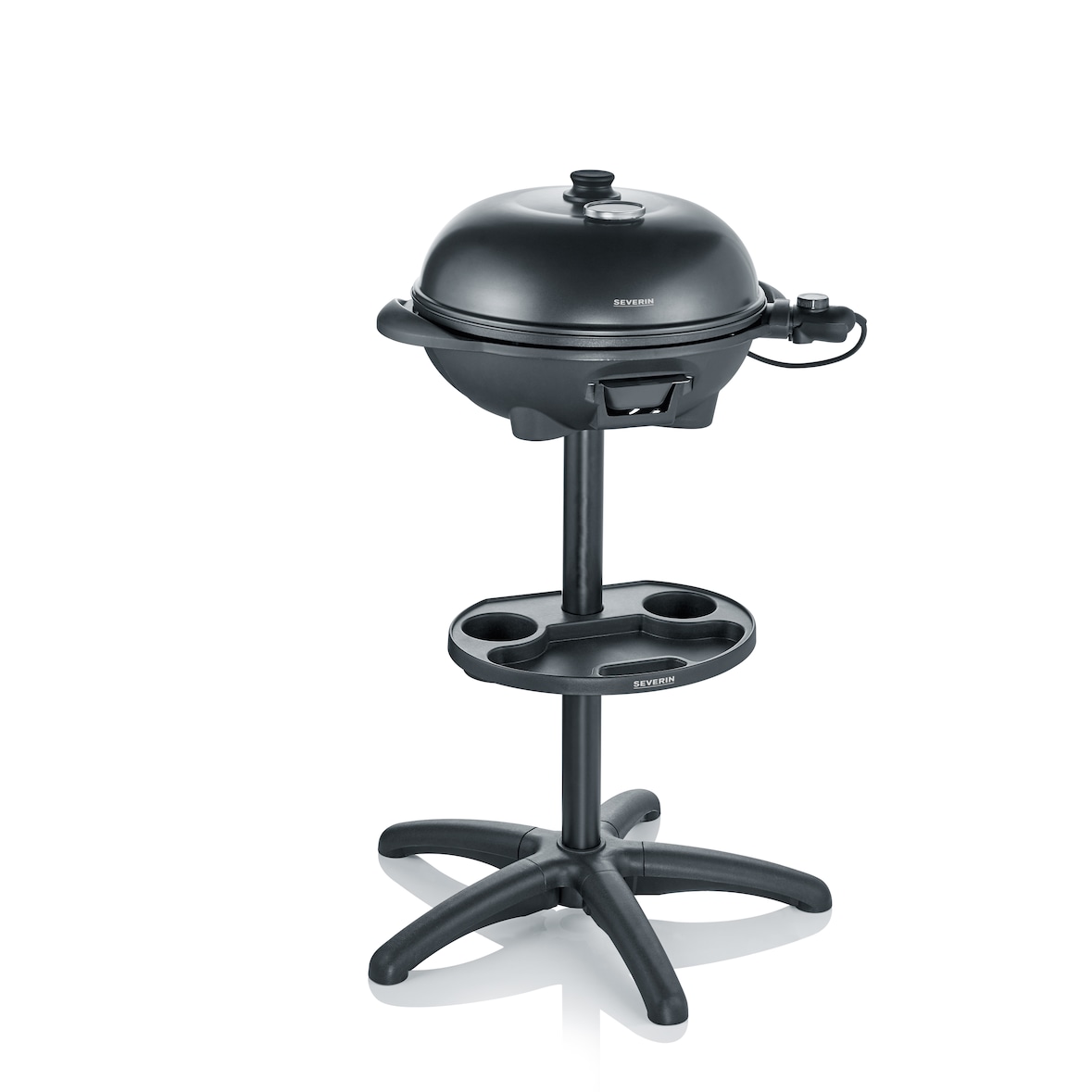 Severin PG 8541 Barbecue & Grill Kochstation Elektro Schwarz 2000 W