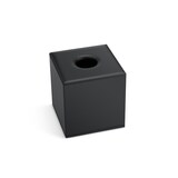 thumbnail of Elegante Taschentuchbox SHAPE Kunstleder Schwarz magnetischer Deckel