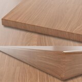thumbnail of Bisley Tischplatte 120x60 cm in Walnuss, Schreibtischplatte aus Holz, Holzplatte, Spanplatte kratzfest beschichtet mit ABS-Kante für DIY Homeoffice