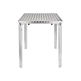 thumbnail of Mesa Bistro Cuadrada Bolero Acero Inoxidable 4 Patas 60Cm