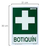 thumbnail of Cartel Botiquin 30x21 cm.