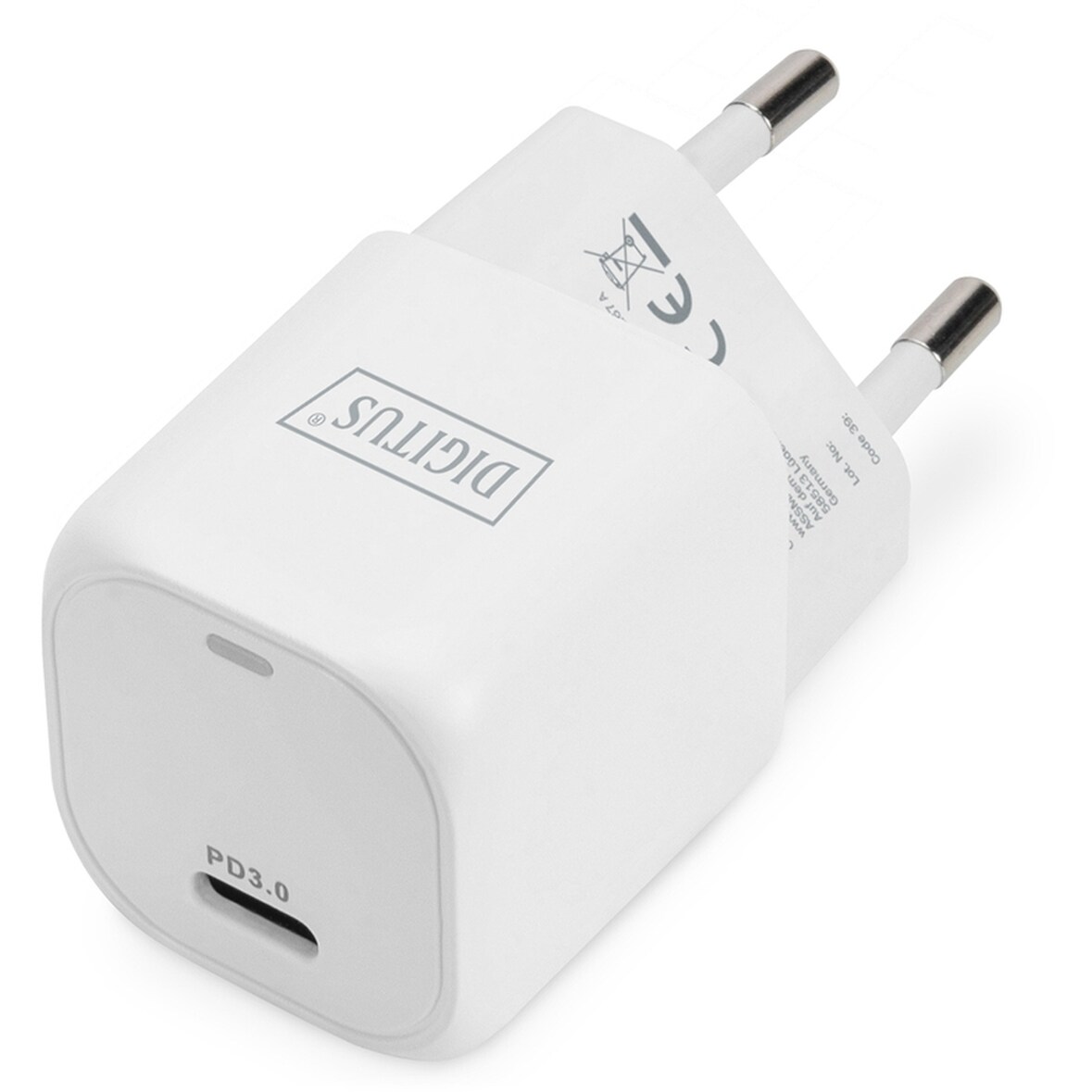 Digitus USB-C Mini Ladeadapter, 20W