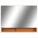 thumbnail of Helloshop26 - Armoire à miroir de salle de bain led 80 x 15 x 60 cm MDF chêne 02_0006729