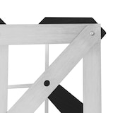 thumbnail of Décoshop26 - Casier range bouteilles étagère de rangement vin pour 120 bouteilles en bois de pin et acier noir DEC024296