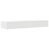 thumbnail of vidaXL Bedlades met lade Wit 120 x 36,5 x 16,5 cm Bewerkt hout