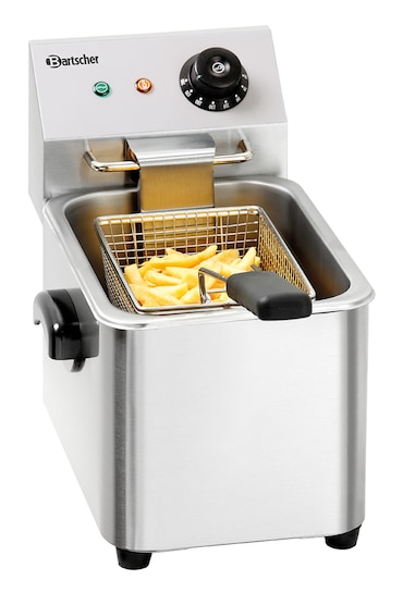 Petite friteuse inox 4 Litres à poser, 2000 W, 220 V - MONO