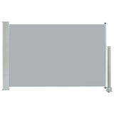 thumbnail of Auvent latéral rétractable de patio 60x300 cm Gris Modèle Patio Omega Plus