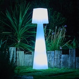 thumbnail of Lumisky Lampadaire d'extérieur filaire LADY E27 H150cm Polyéthylène Blanc