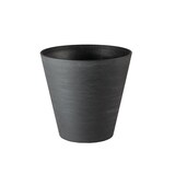 thumbnail of TeraPlast Hoop 25 Pflanzkübel Black Schwarz rund 25cm Wasserspeicher