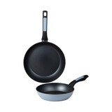 thumbnail of BERGNER - Set di 2 Padelle Ø20/26 cm in Alluminio Pressato Adatto a Induzione con Set di 3 Coltelli in Acciaio Inox con Supporto Magnetico da Parete