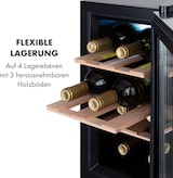 thumbnail of Klarstein Reserva 8 Uno Weinkühlschrank 23 Ltr 8 Fl 11-18 °C 26 dB Edelstahl Edelstahl