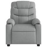 thumbnail of vidaXL Massagesessel Elektrisch Hellgrau Stoff