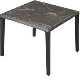 thumbnail of tectake Table en rotin Tarent avec 4 chaises Rosarno - gris - 404857