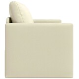thumbnail of vidaXL Schlafsofa 110cm Creme Kunstleder