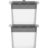 thumbnail of helit Aufbewahrungsbox 22L - transparent