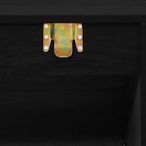 thumbnail of vidaXL 5-tlg. Badmöbel-Set Schwarz Holzwerkstoff