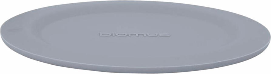 Blomus Set 6 Untersetzer LARETO, Tassenuntersetzer, Coaster, Edelstahl Matt, Silikon, Sharkskin, 64063