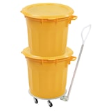 thumbnail of GILAC Conteneur alimentaire HACCP - 75 L - Jaune G612023