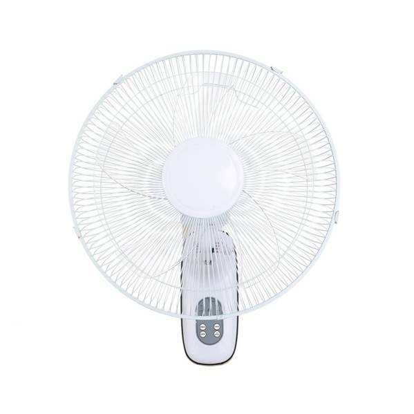 IluminaShop Ventilador de Pared Blanco 50W Metal / Policarbonato Motor AC  Mando a distancia incluido