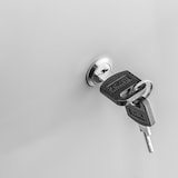 thumbnail of tectake Armario archivador Cosmo con 2 cajones, 40 x 80 x 180 cm - Gris Claro