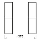 thumbnail of Jung Tastensatz 2fach LC 502 TSA 204 LC502TSA204