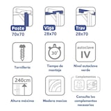 thumbnail of Pérgola de Madera Maciza Almería (Maderland) - Gardeneas