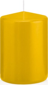 thumbnail of Stumpenkerzen Dotter Gelb 100 x Ø 68 mm, 12 Stück
